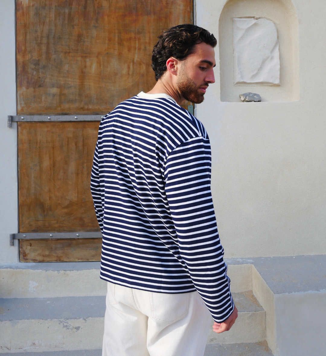 La Marinière Sleeves Blue