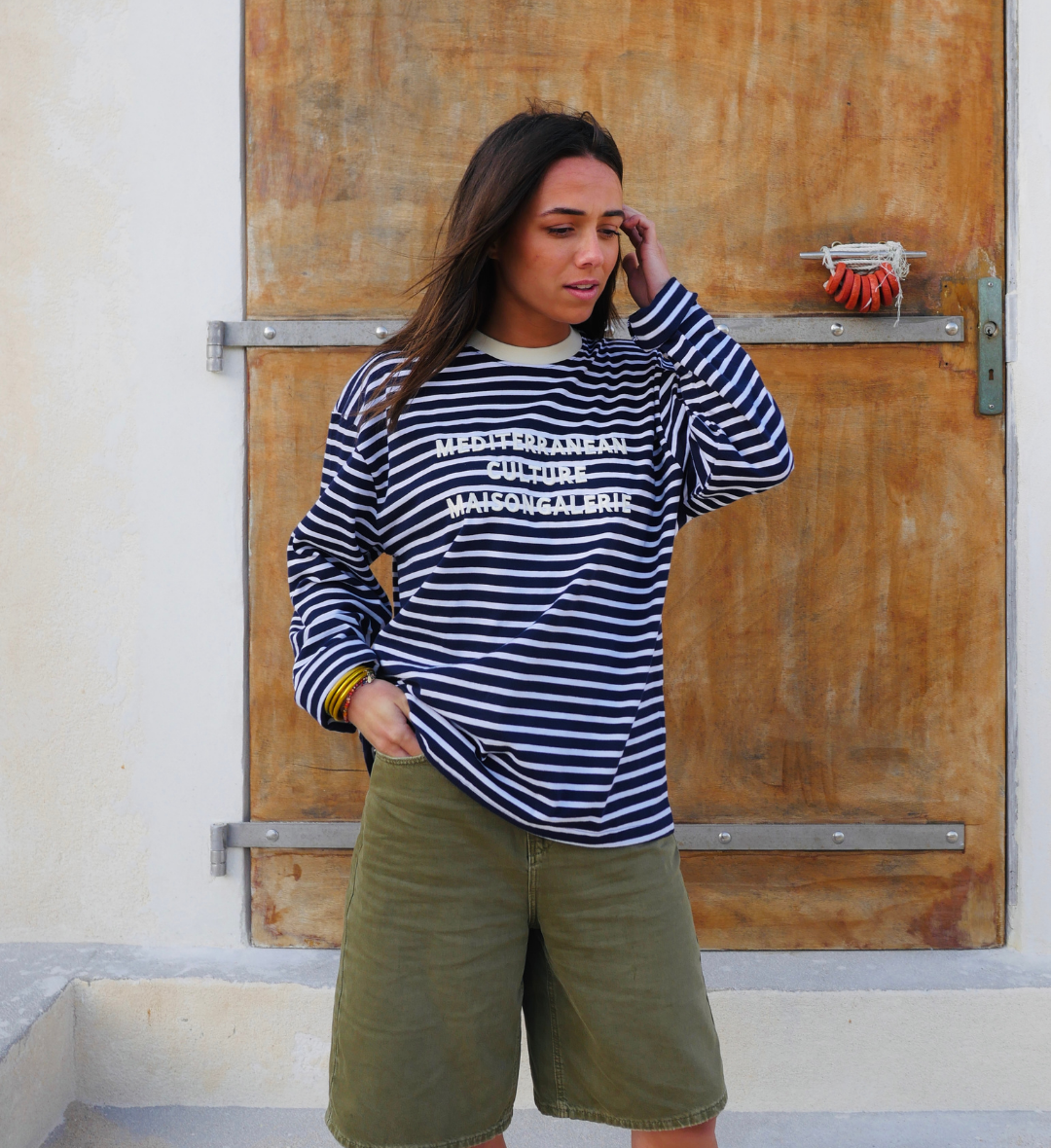 La Marinière Sleeves Blue