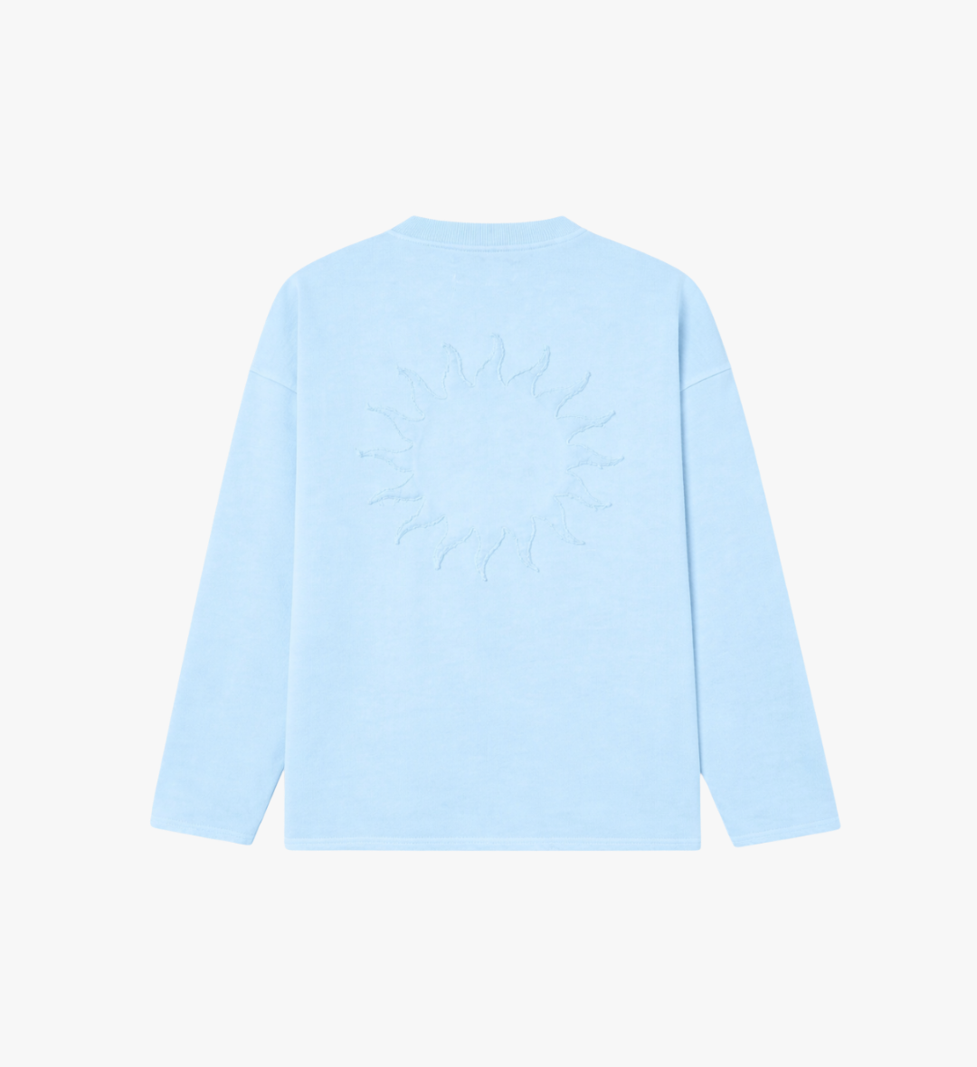 The Sun Crew Neck Sweatshirt Blue