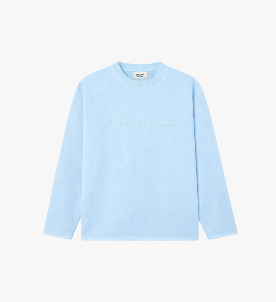 The Sun Crew Neck Sweatshirt Blue