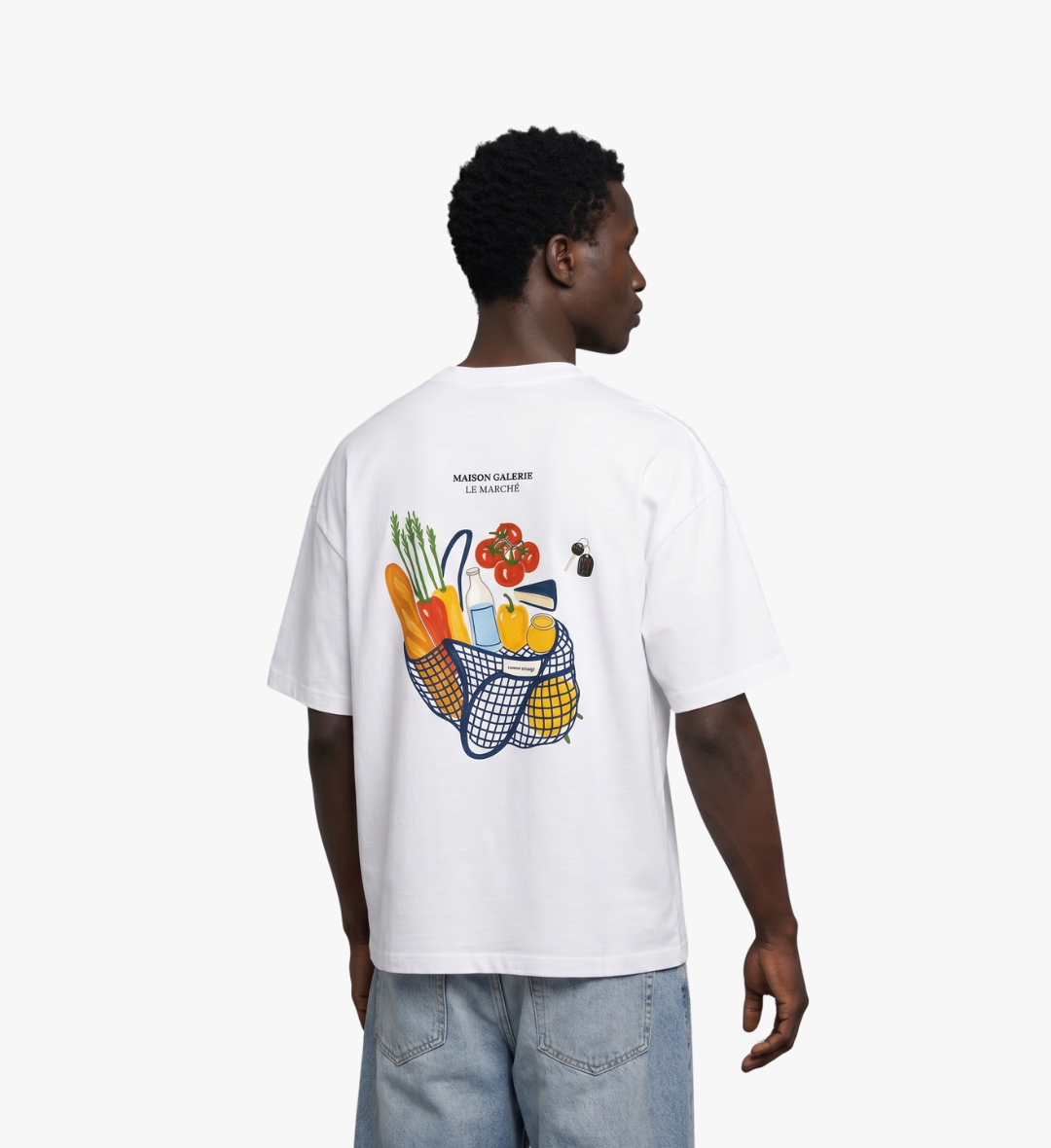 Le marché Tee White
