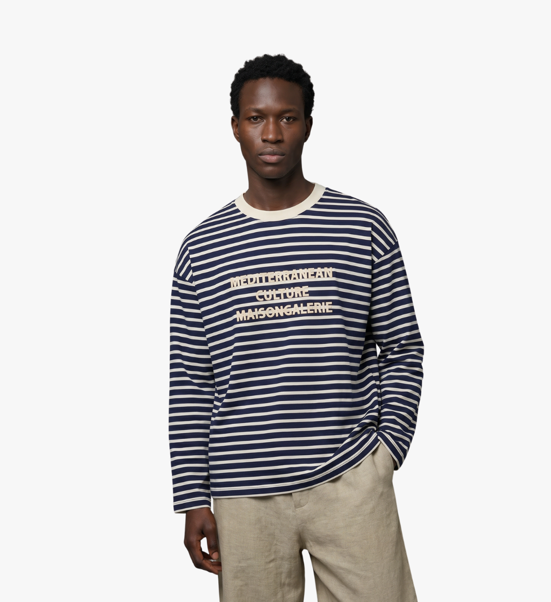La Marinière Sleeves Blue