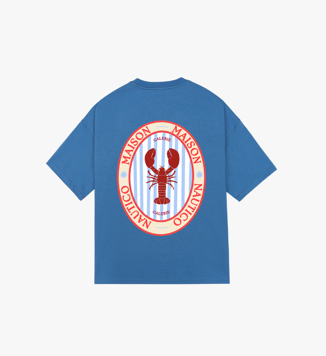 Mediterranean Lobster Tee Blue